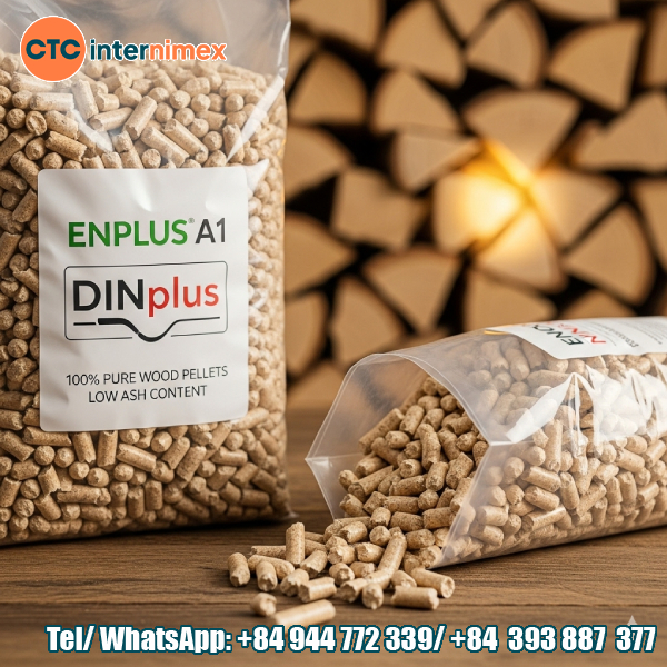 Vietnamese Wood Pellets: ENplus A1 & DINplus Certified for Export